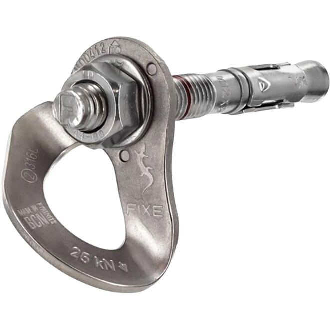 Fixe 316L Expansion Bolt Ø12x90 mm + Hanger pack expander + platta