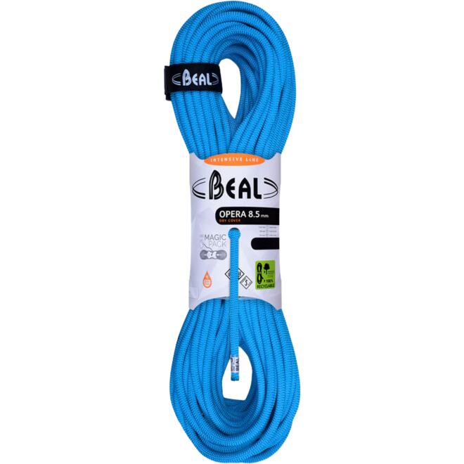Beal Opera 8.5 mm Unicore Dry Cover klätterrep per meter