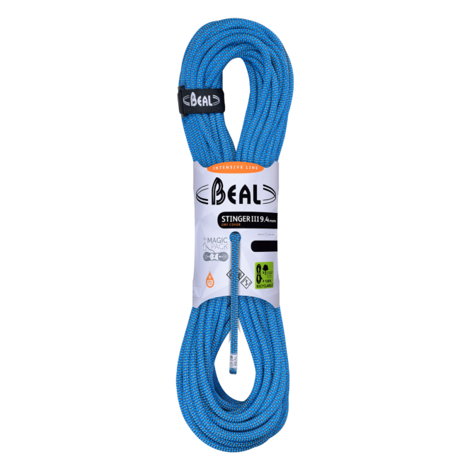 Beal Stinger III 9.4 mm Unicore Dry Cover klätterrep