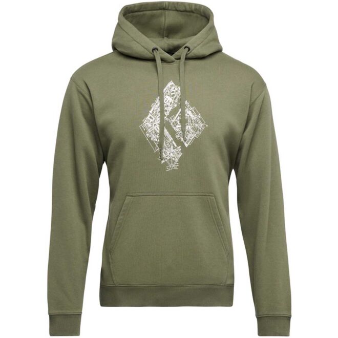 BD Black Diamond Engineered Diamond Pullover Hoody herrtröja med huva