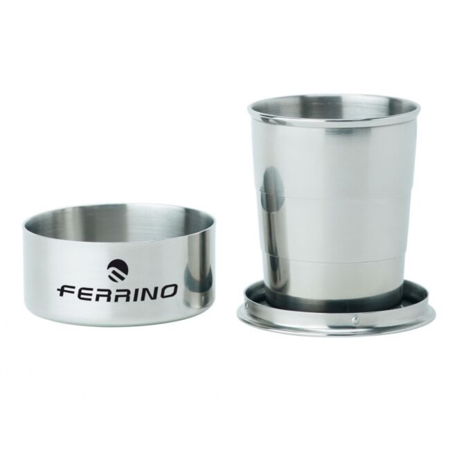 Ferrino stainless steel folding cup