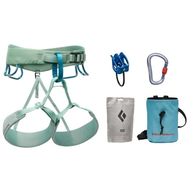 BD Black Diamond W Momentum Harness Package women's climbing kit