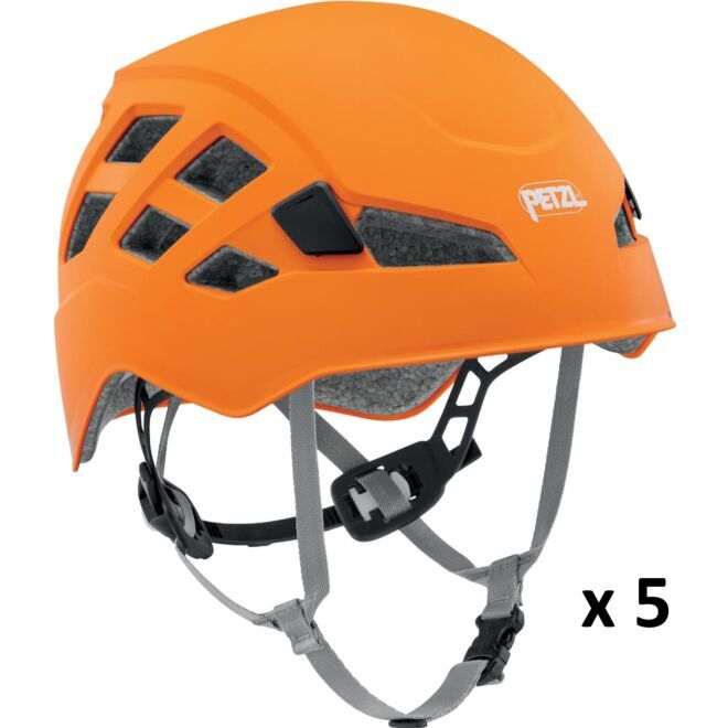 Petzl Boreo Club paket med 5 klättrings- och bergsklättringshjälmar