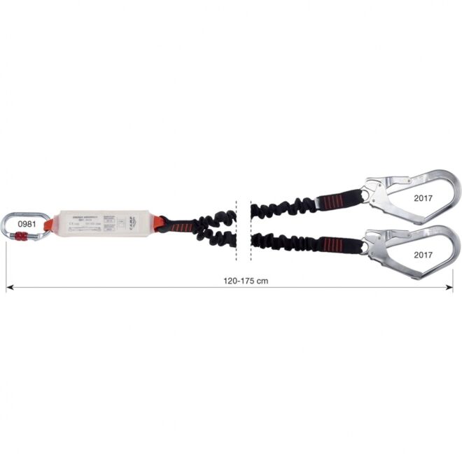 CAMP Shock Absorber Rewind Double arbetslina dubbel
