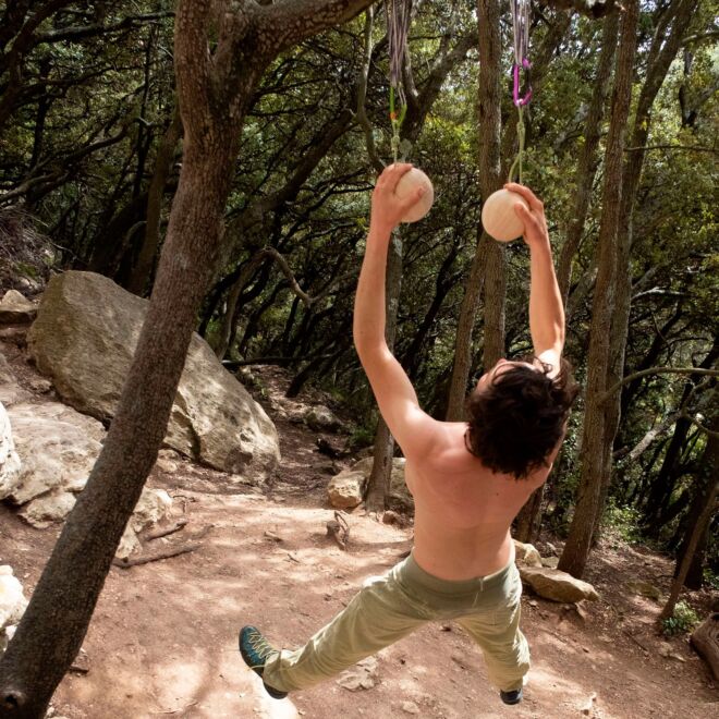 YY Vertical Climbing Balls par av träning klättring
