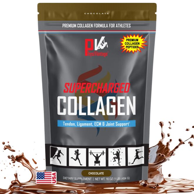 PhysiVantage Chocolate Supercharged Collagen kollagenpulver