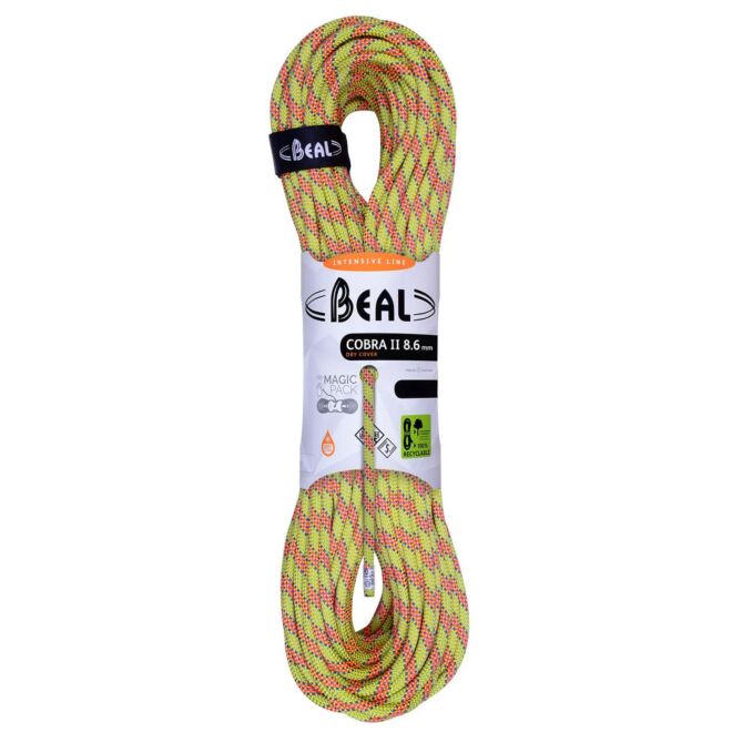 Beal Cobra II Unicore 8.6 mm Dry Cover halv rep klättring