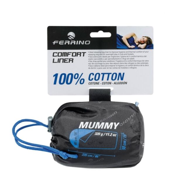 Ferrino Comfort Liner Mummy sängpåse