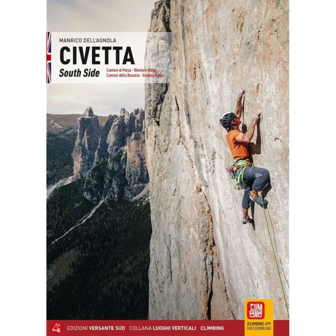 Versante Sud Civetta - South Side version engelska klätterguide