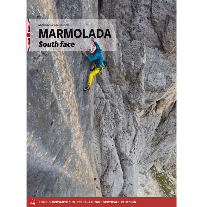 Versante Sud Marmolada South Face klättring guide på engelska