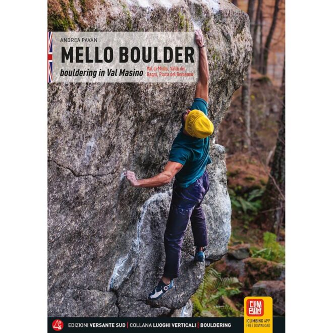 Versante Sud Mell Boulder english version climbing guide