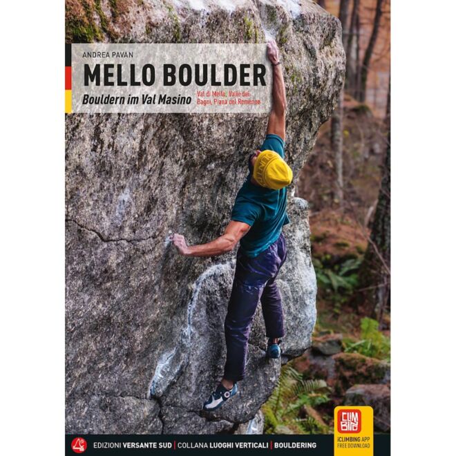 Versante Sud Mello Boulder tysk version klättring guide