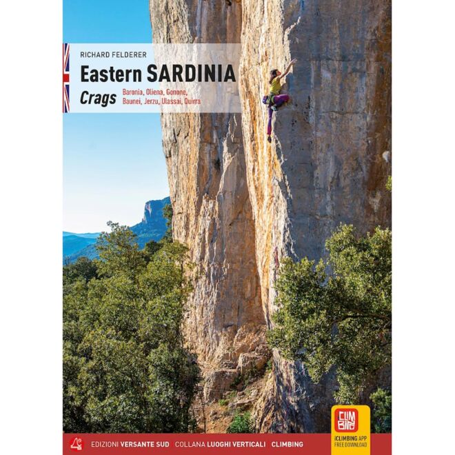 Versante Sud Eastern Sardinia Crags engelsk version klättring guide