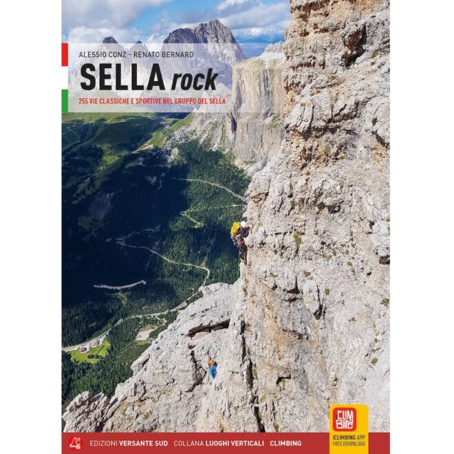Versante Sud Sella Rock klättring guide italienska