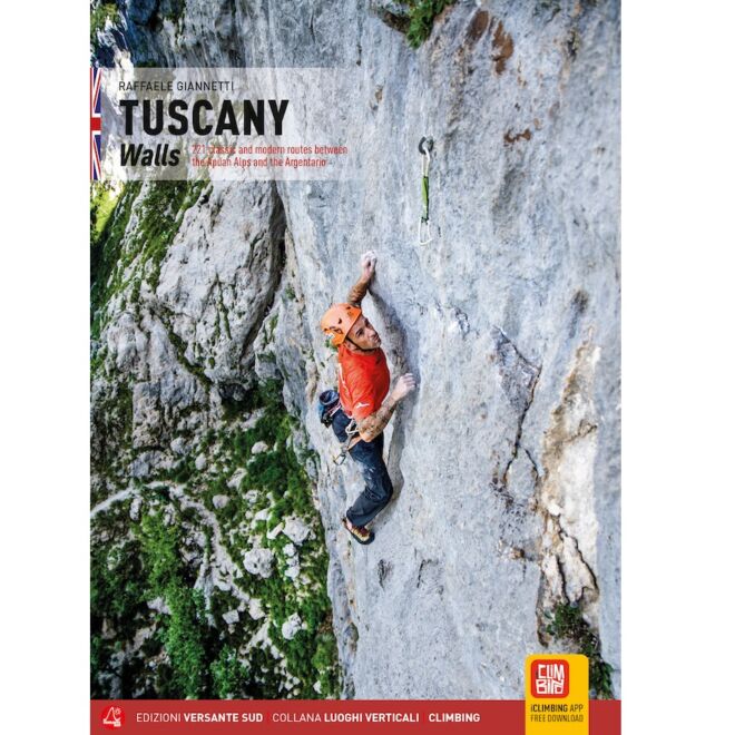 Versante Sud Tuscany Walls klättring guide på engelska