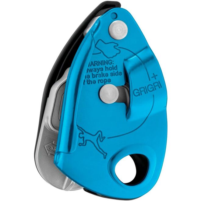 Petzl GriGri + säkerhetsutrustning för klättring med assisterad låsning