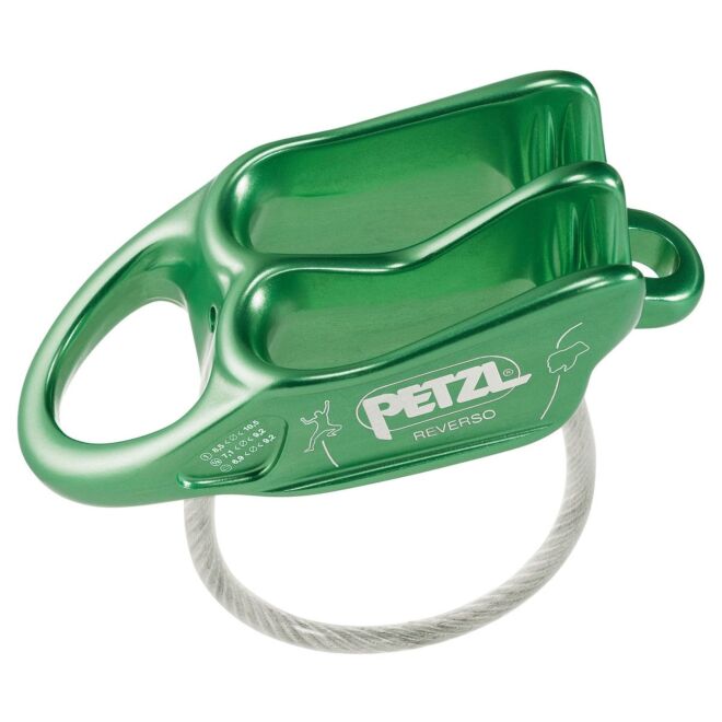 Petzl Reverso säkringsapparat med skål klättring