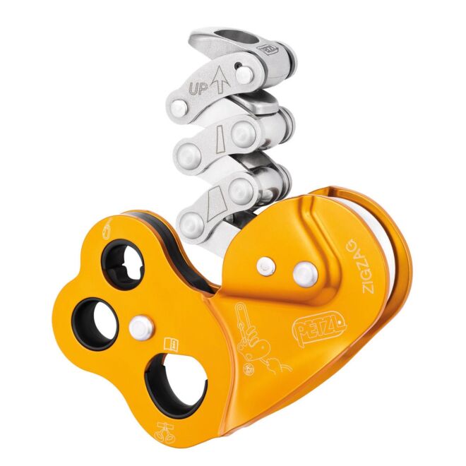 Petzl ZigZag blockering arbete på träd