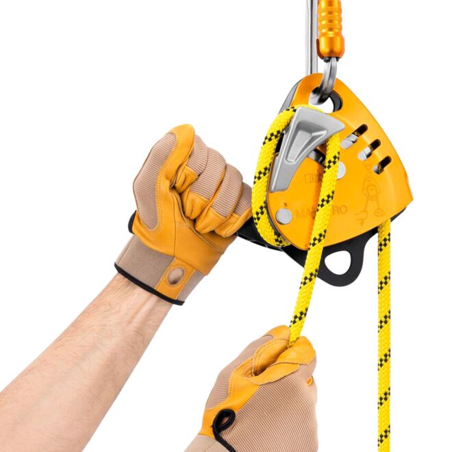 Petzl Maestro S nedstigningsanordning med blockpulley för räddning