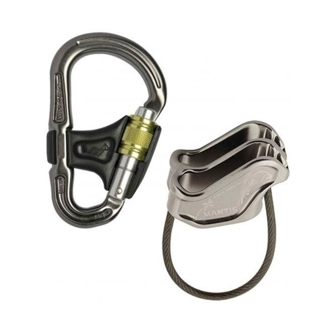 DMM Mantis Belay Master 2 Set säkringsanordning + klätterkarbin