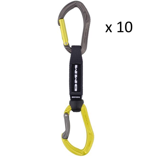 DMM Alpha Sport 10-Pack klätterkarbinhakar