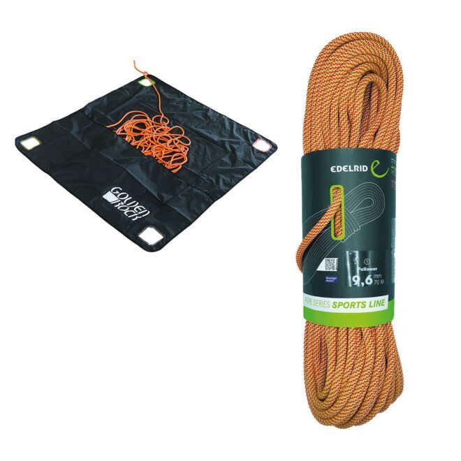 Oliunìd Kit Follower 9.6 mm + Golden Rock Rope Tarp