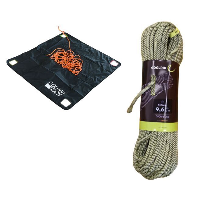 Oliunìd Kit Follower 9.6 mm + Golden Rock Rope Tarp