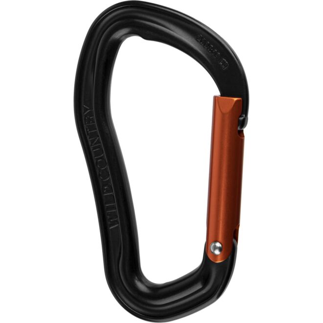 Wild Country Electron Straight Gate klätterkarbinhake rak spak