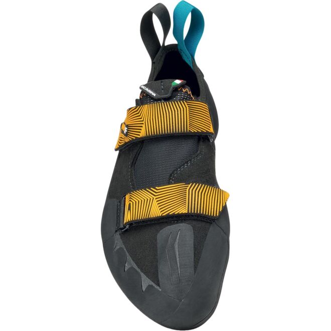 SCARPA Quantix SF Black/Bright Orange klätterskor