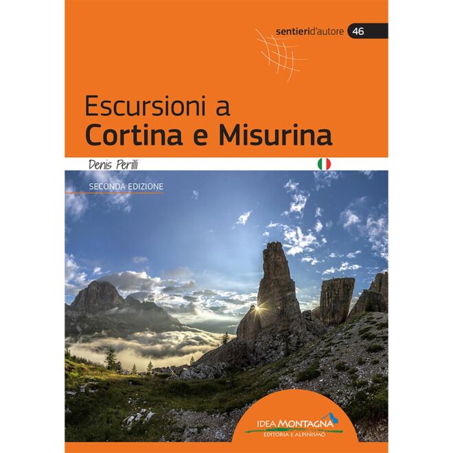 Idea Montagna trekkingguide för vandringar i Cortina och Misurina (2a Ed.)