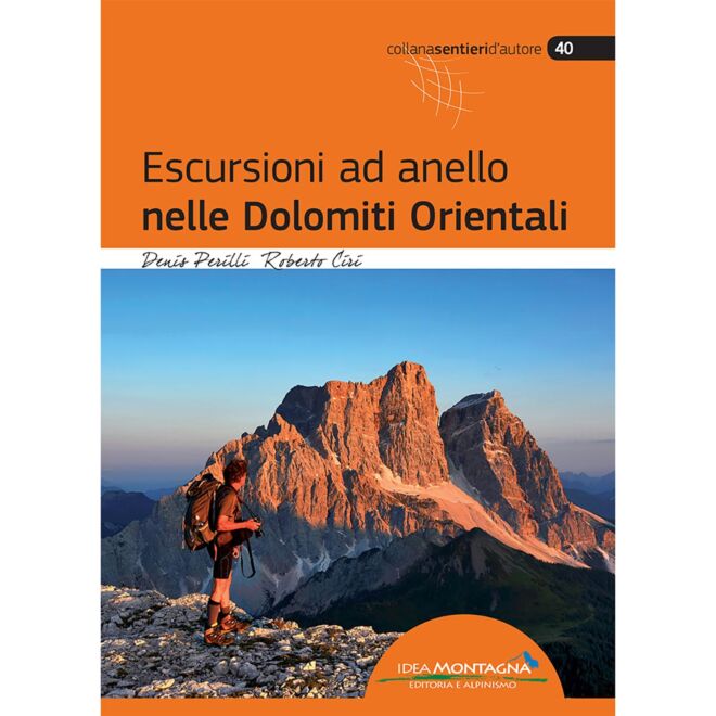 Idea Montagna rundvandringar i de östra Dolomiterna trekkingguide