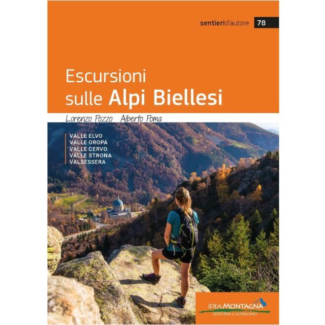 Idea Montagna vandringar i Alperna Biellesi trekking guide