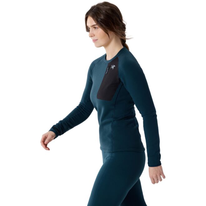 Arc'teryx Kyanite Baselayer Crew Neck W kvinnors termiska långärmad tröja