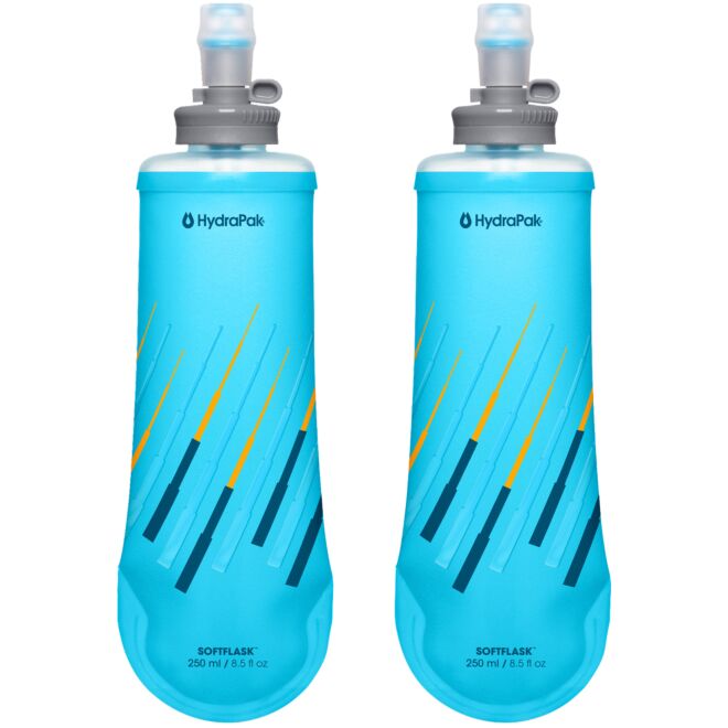 HydraPak SoftFlask 250 ml 2-Pack återanvändbara mjuka flaskor