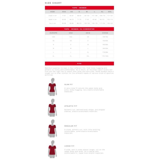 Mammut Massone T-Shirt women's slogan