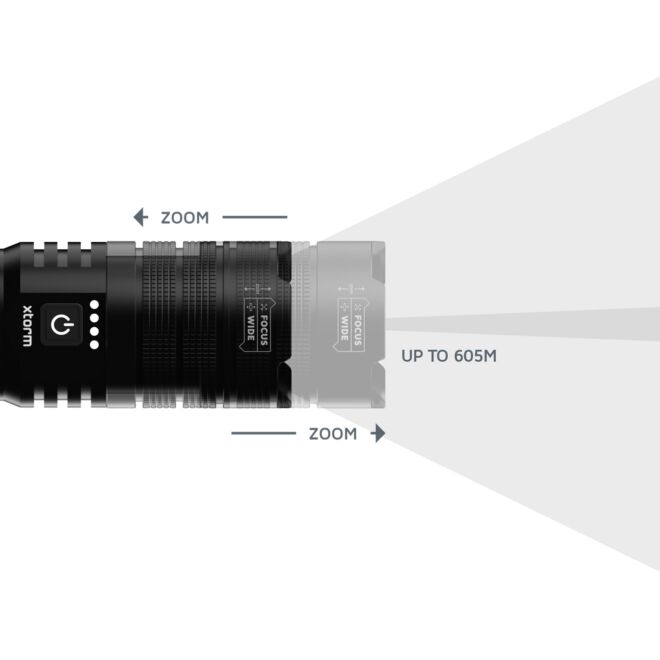 Xtorm Flashlight Powerbank - 10500 mAh ficklampa powerbank