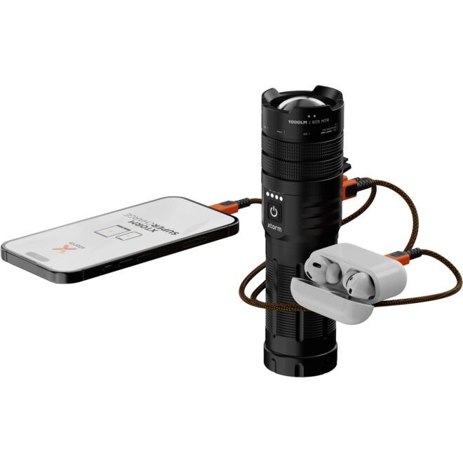 Xtorm Flashlight Powerbank - 10500 mAh ficklampa powerbank