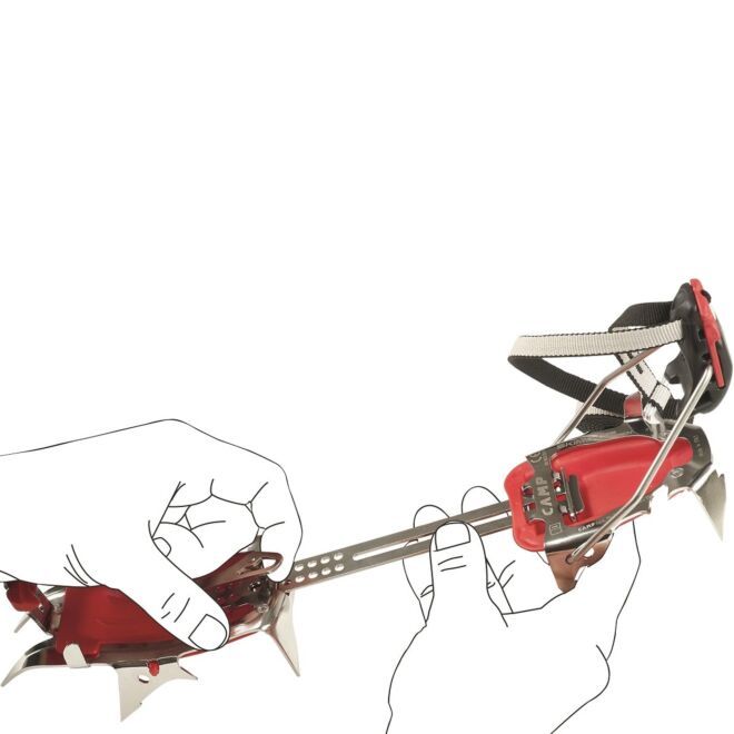 CAMP Skimo Pure Nanotech automatiska stegjärn