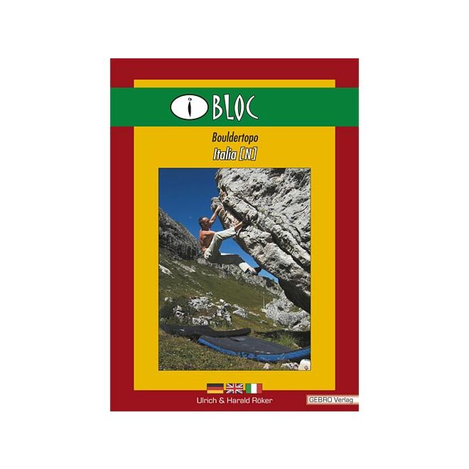 Gebro Verlag iBloc spot boulder nord Italien klätterguide