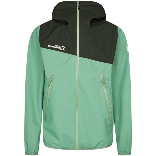 Rock Experience Great Roof Hoodie man jacka hård skal guscio man