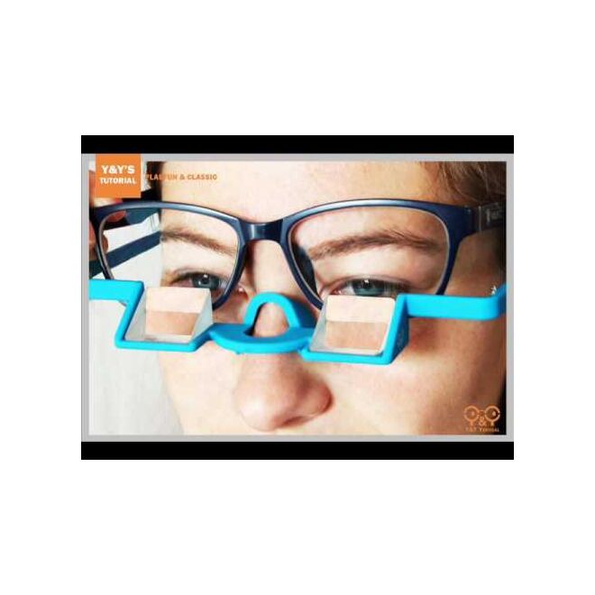 YY Vertical Belay Glasses Plasfun Evo prismatic glasses for climbing belay