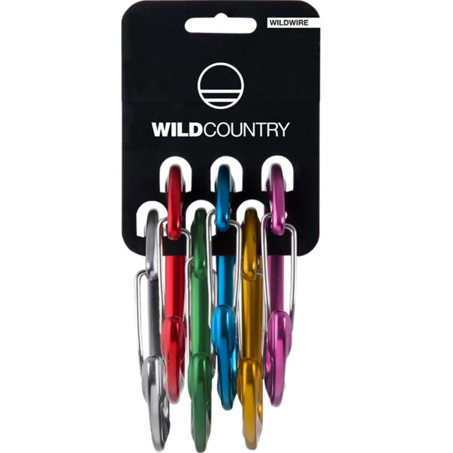 Wild Country Wildwire Rack 6 Pack klätterkarbinhakar