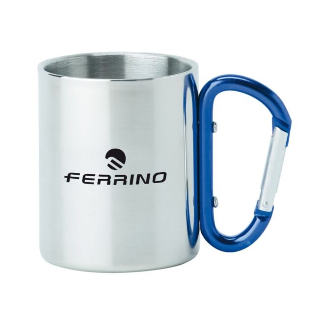 Ferrino tazza inox med karbinhake