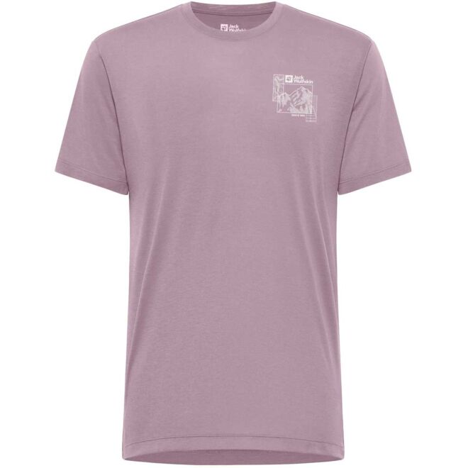 Jack Wolfskin Vonnan Graphic T M herrtröja