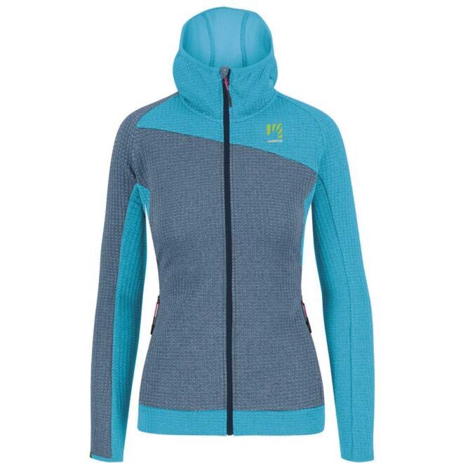 Karpos Averau W Full-Zip Hoodie fleece pile teknisk dam