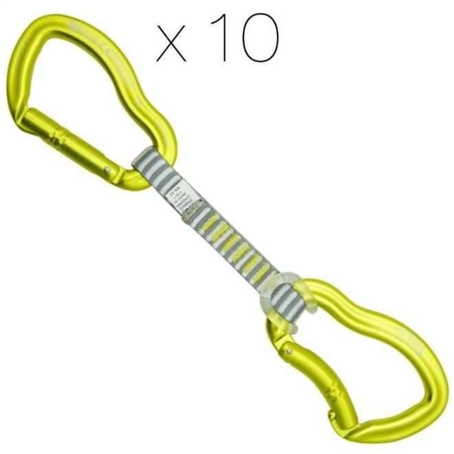 Kong Ergo Anniversary 10-Pack klätterkarbinhakar