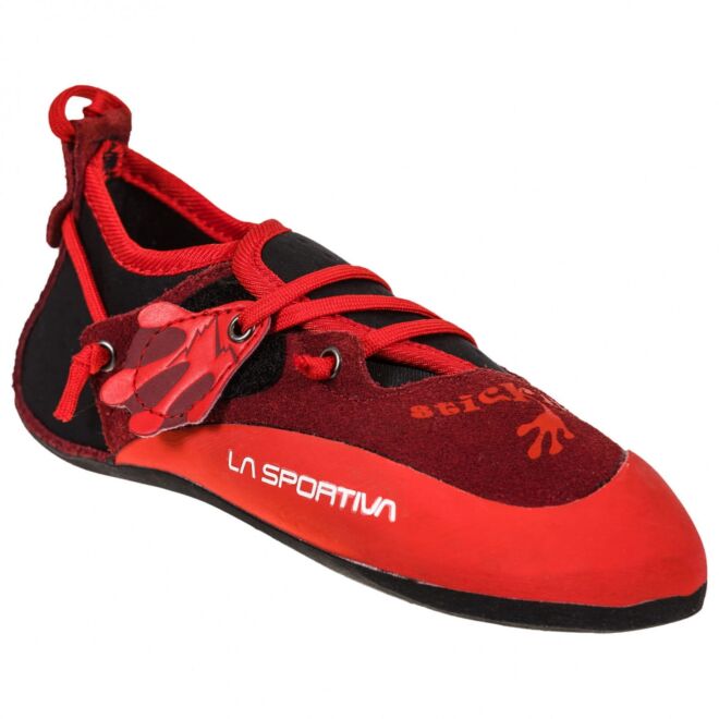 La Sportiva Stickit Chili/Poppy klätterskor barn
