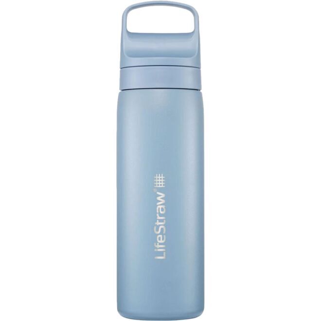 LifeStraw Go Series Stainless Steel 500 ml vattenflaska med filter