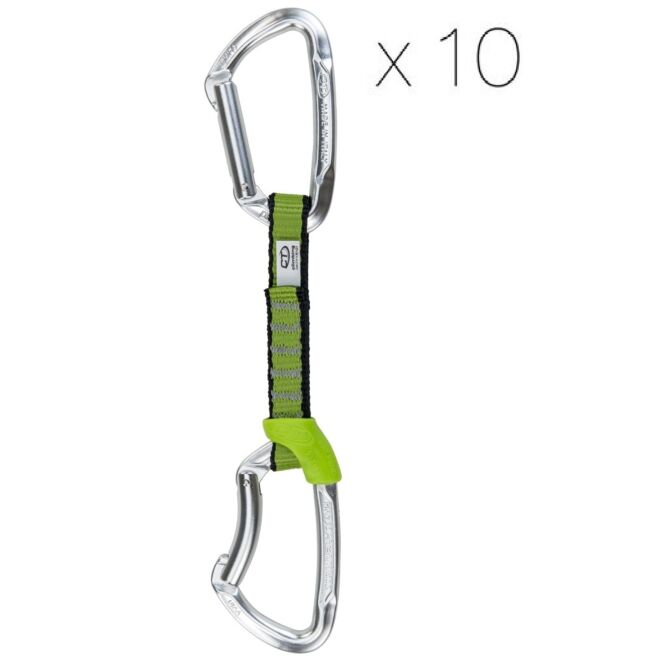 CT Climbing Technology Lime NY 10-Pack klätterkarbinhakar