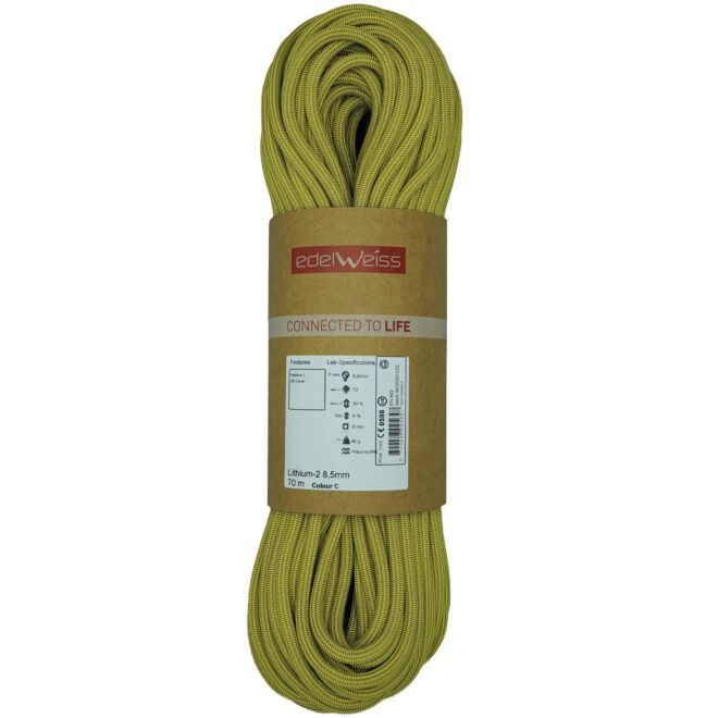 Edelweiss Lithium 8.5 mm Perform 3 halv rep klättring alpinism